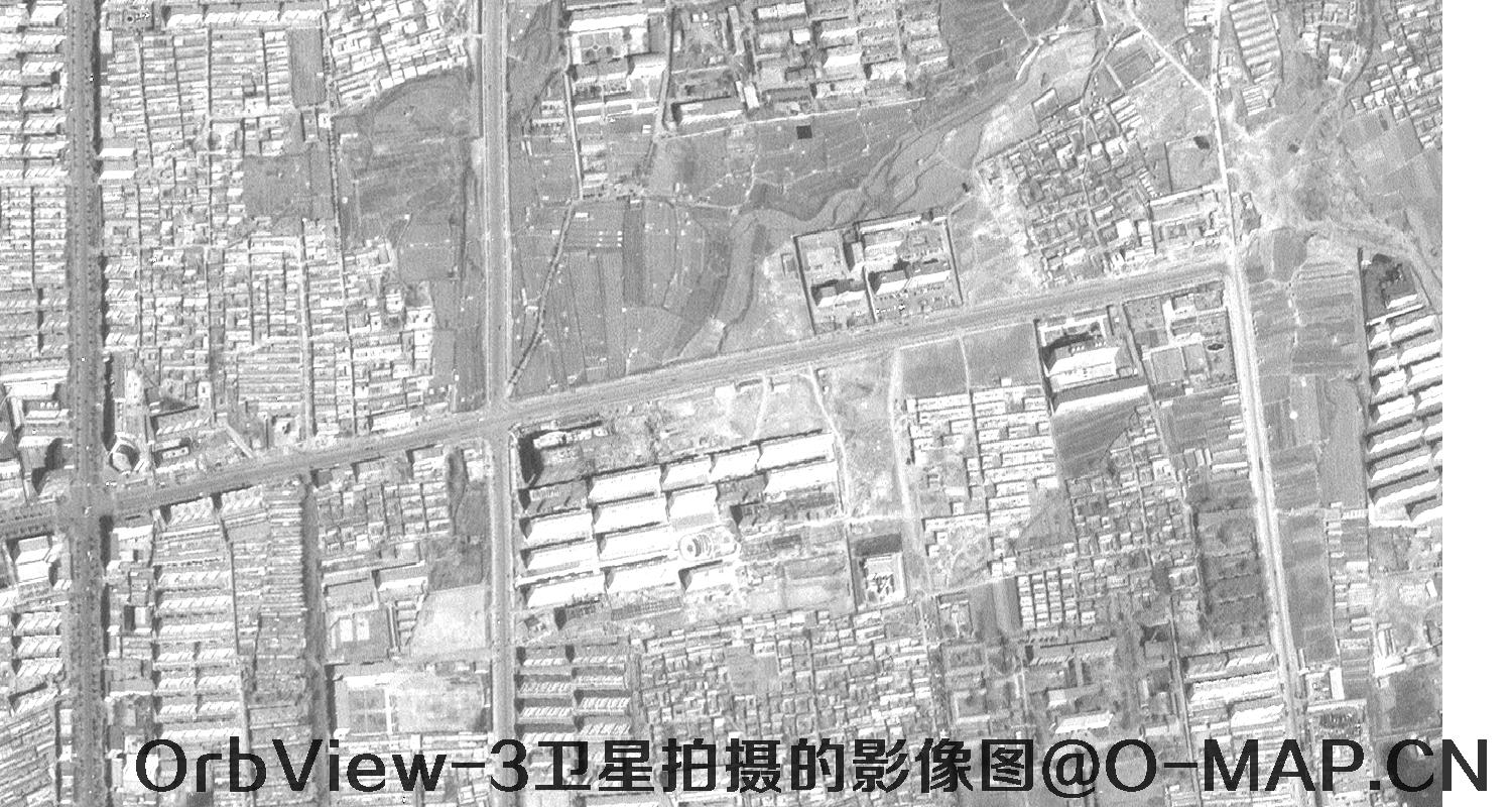 OrbView-3卫星拍摄的历史影像图