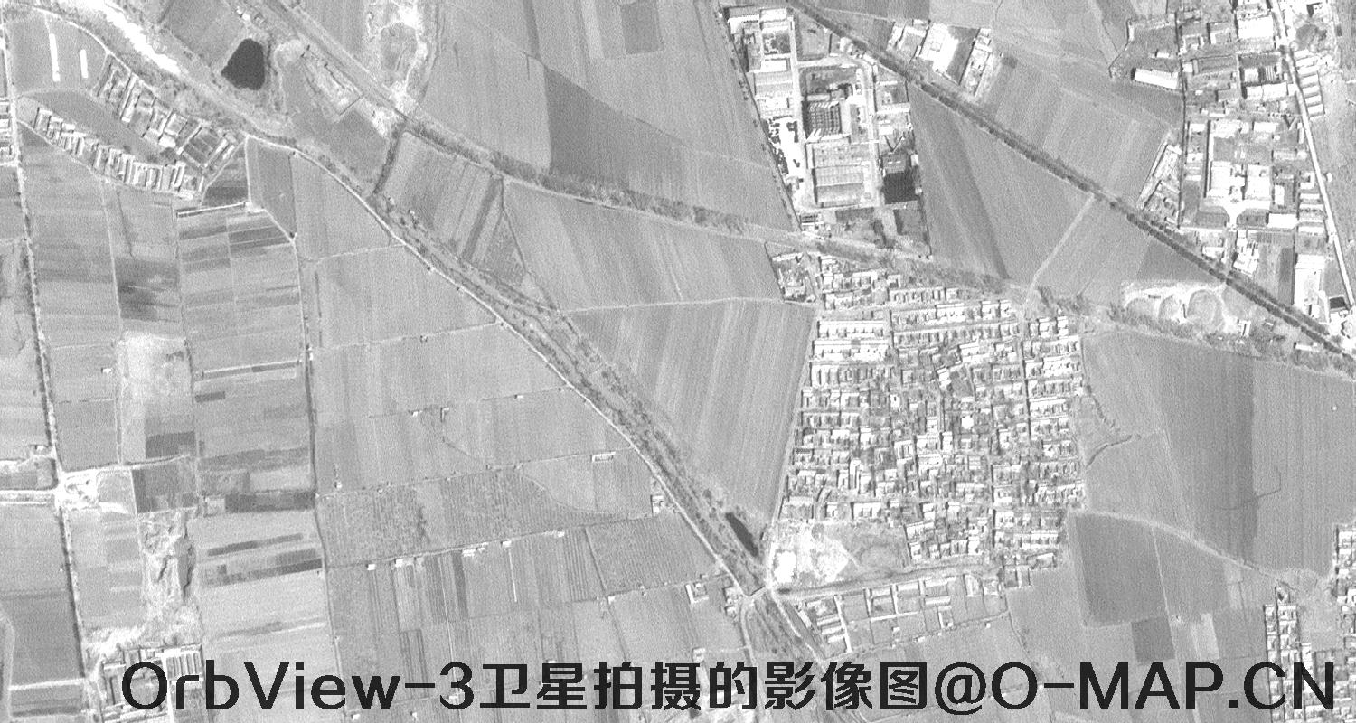 OrbView-3卫星拍摄的历史影像图