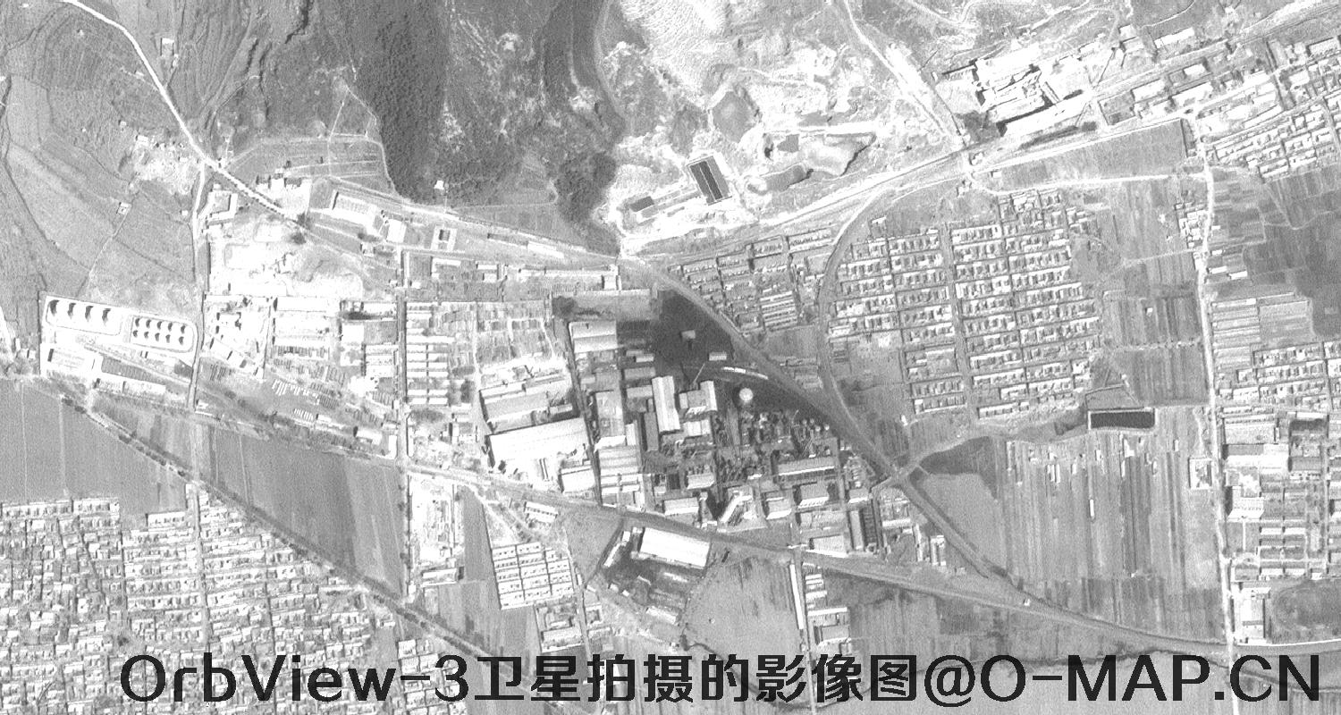OrbView-3卫星拍摄的历史影像图