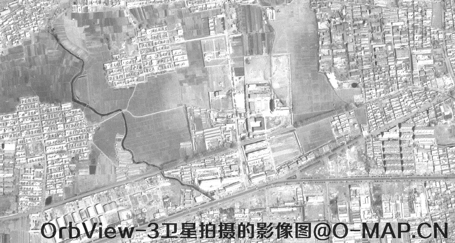 OrbView-3卫星拍摄的历史影像图