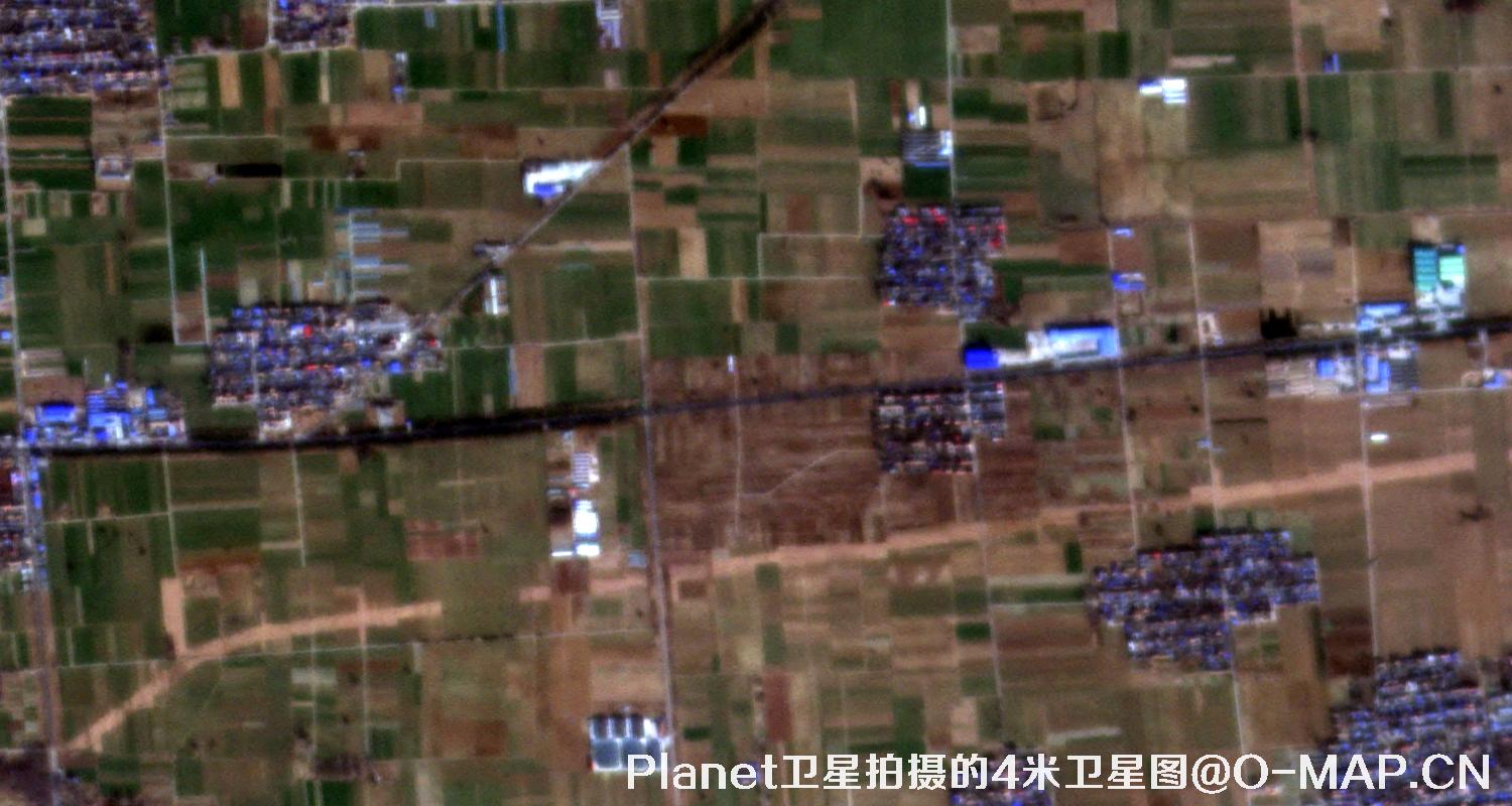 每天更新的Planet卫星拍摄的4米卫星图