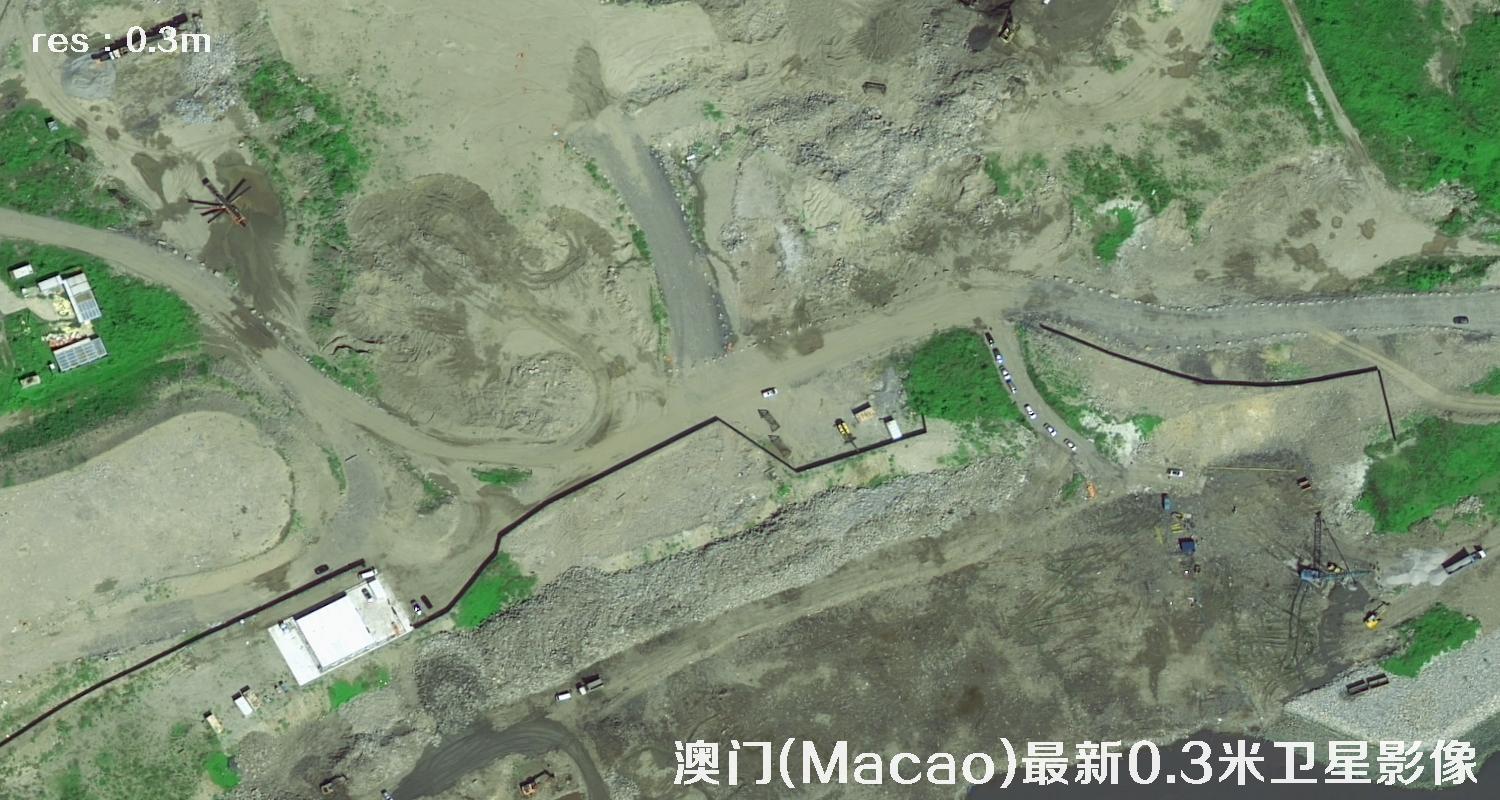 澳门地区最新0.3米分辨率卫星图片