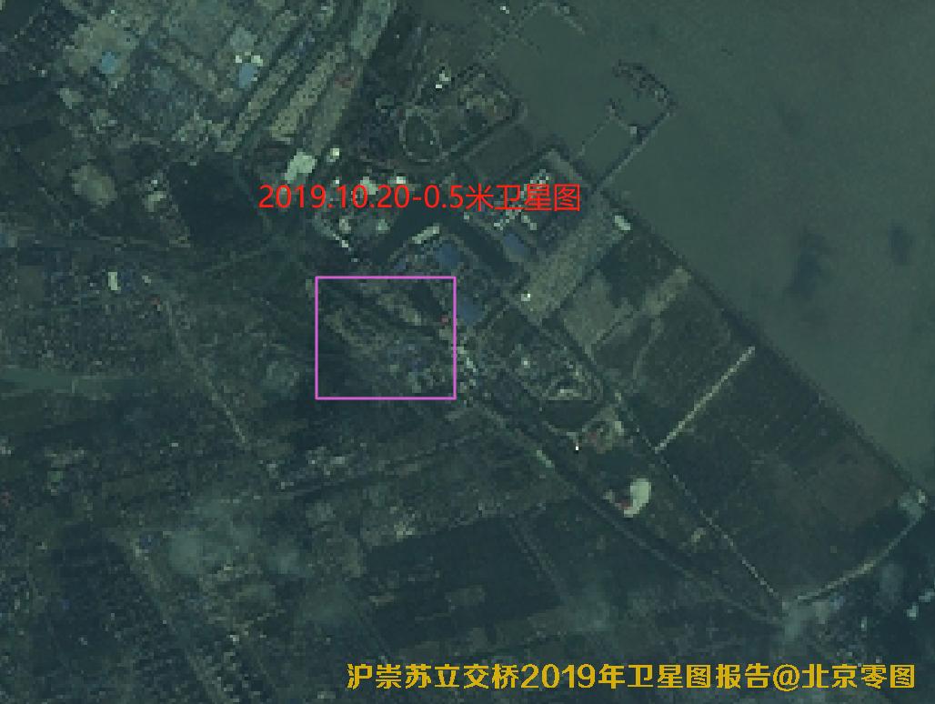 沪崇苏立交桥2019年卫星图查询结果