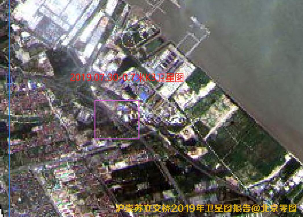 沪崇苏立交桥2019年卫星图查询结果