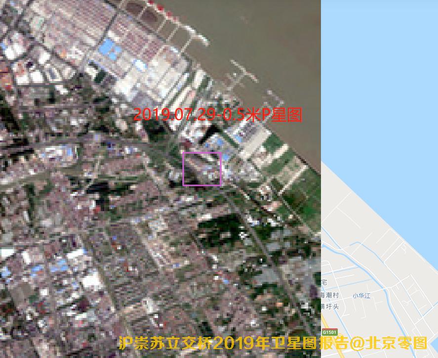 沪崇苏立交桥2019年卫星图查询结果