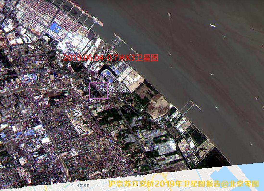 沪崇苏立交桥2019年卫星图查询结果