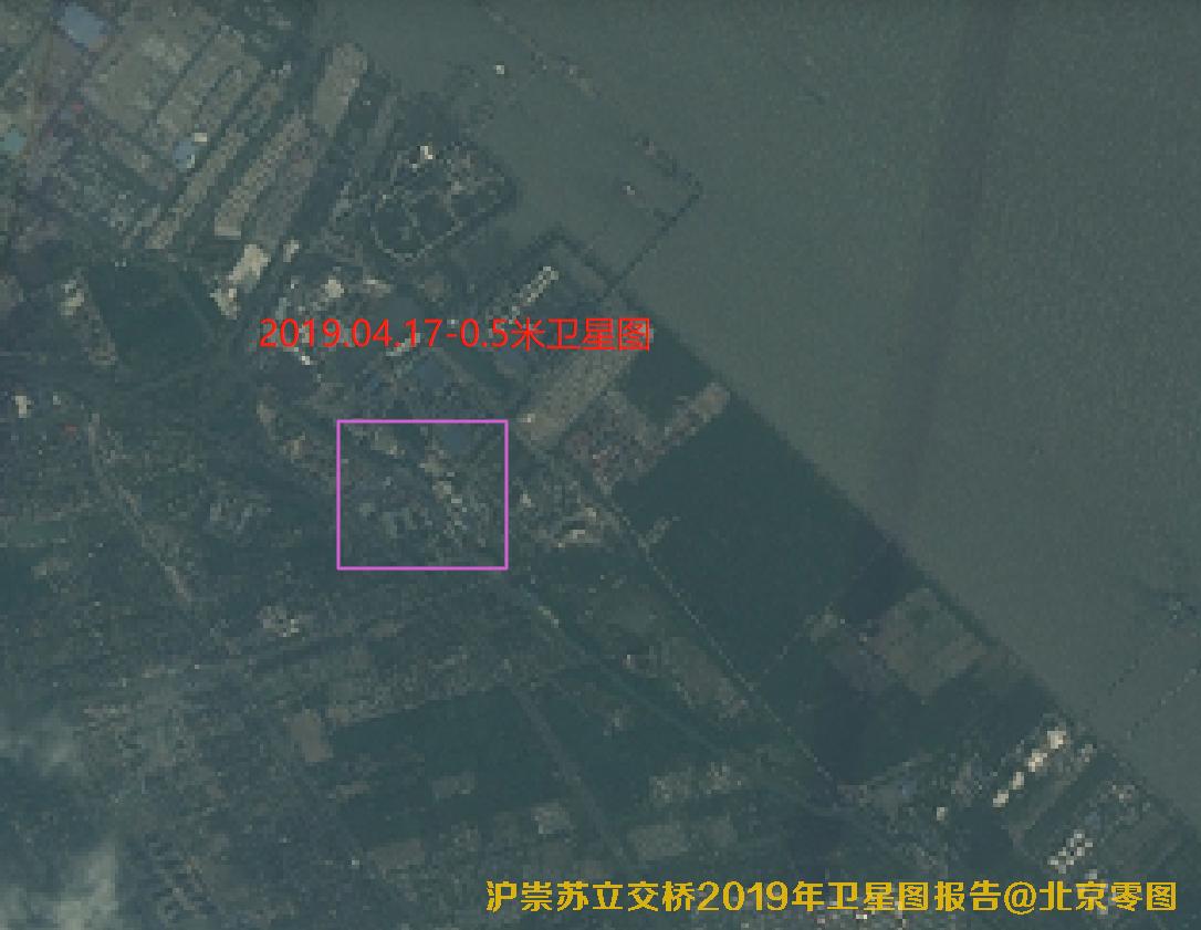 沪崇苏立交桥2019年卫星图查询结果