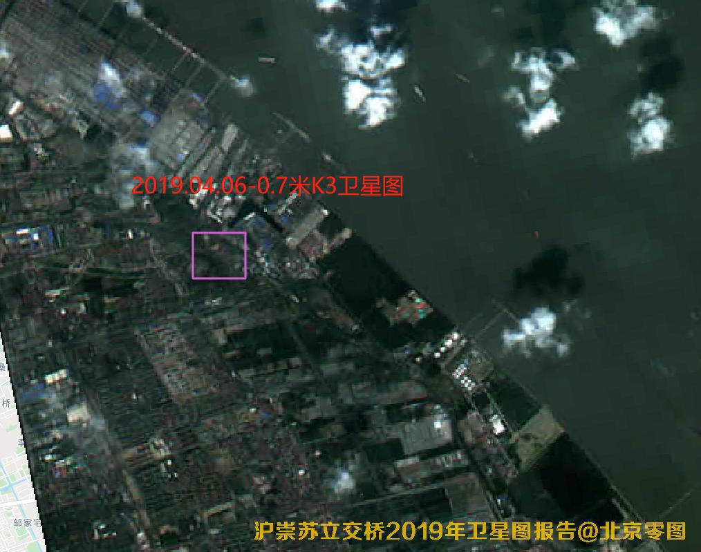 沪崇苏立交桥2019年卫星图查询结果