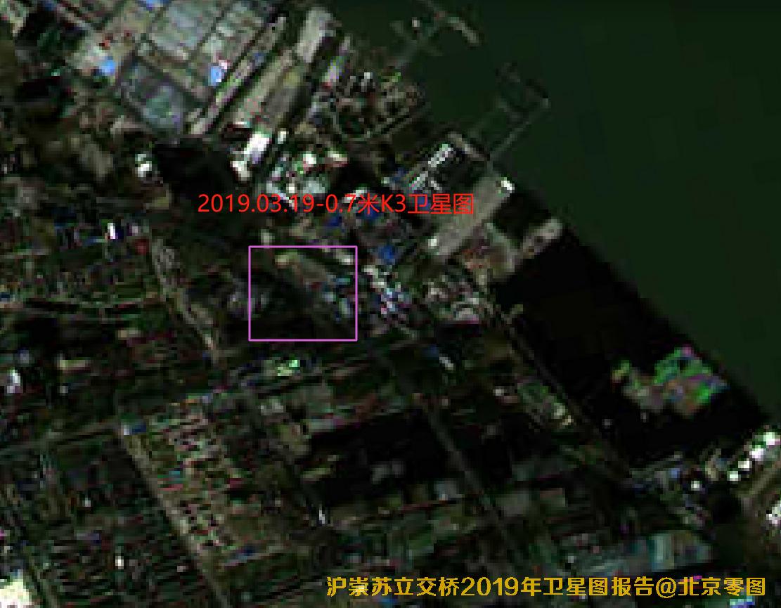 沪崇苏立交桥2019年卫星图查询结果