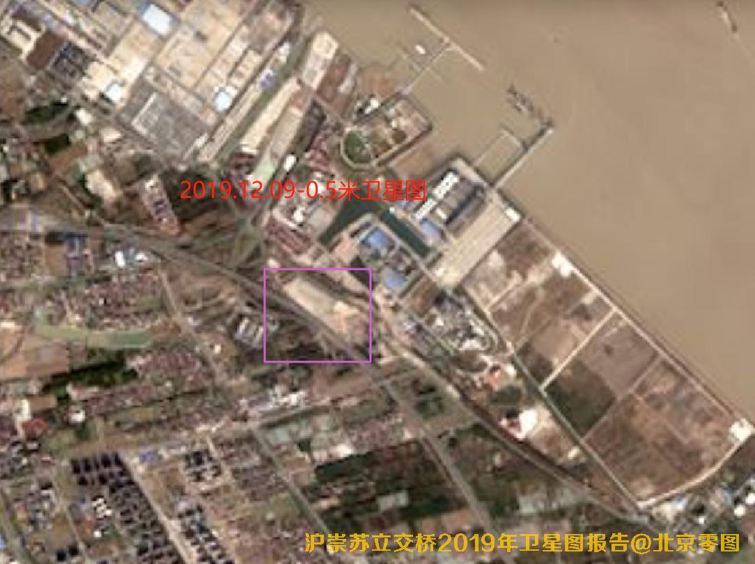 沪崇苏立交桥2019年卫星图查询结果