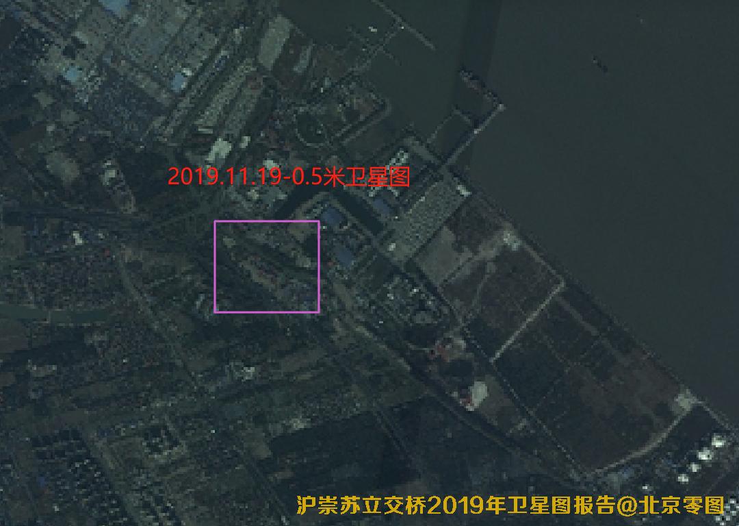 沪崇苏立交桥2019年卫星图查询结果
