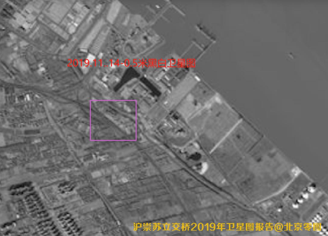 沪崇苏立交桥2019年卫星图查询结果