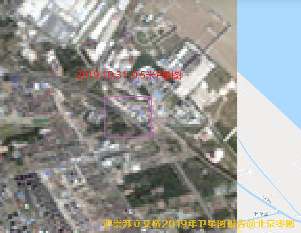 沪崇苏立交桥2019年卫星图查询结果