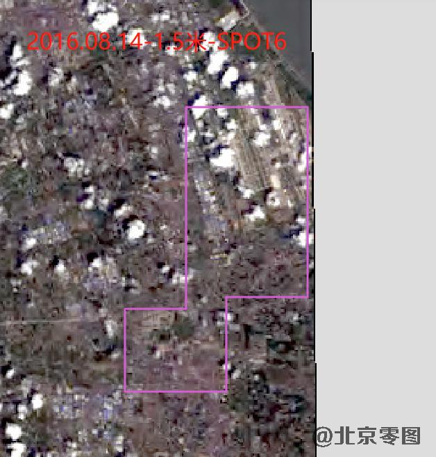浦东机场卫星影像查询结果