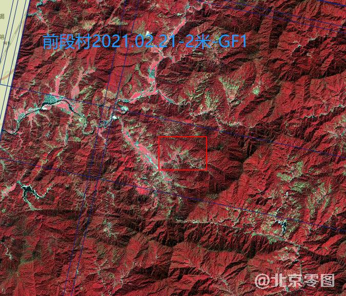 前段村最新卫星图查询结果