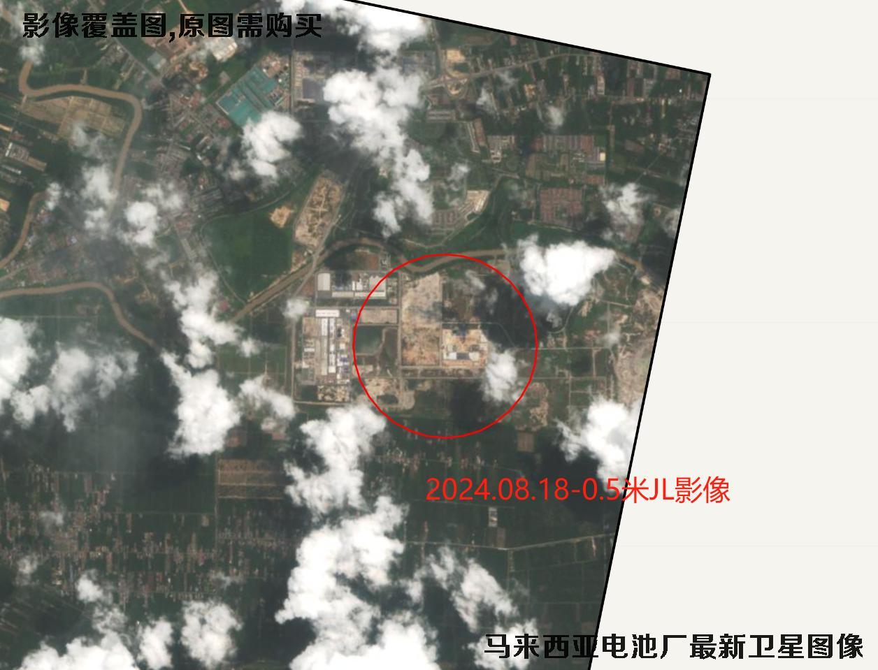 北非酒店和马来西亚电池厂最新卫星图像