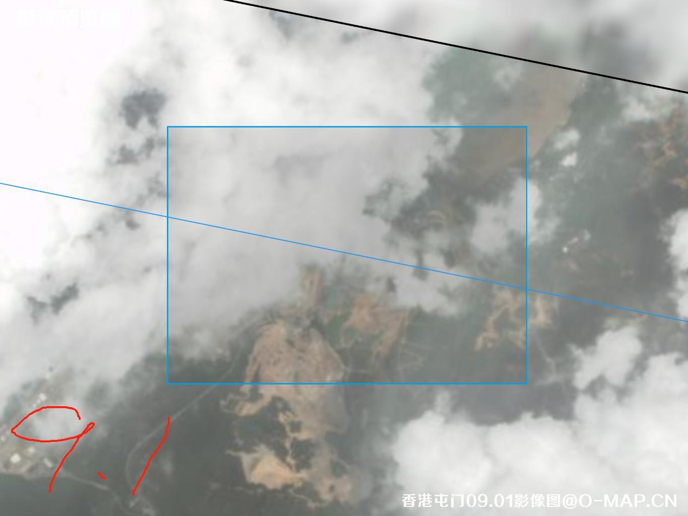 香港屯门区2025年0.5米分辨率卫星图像查询报告