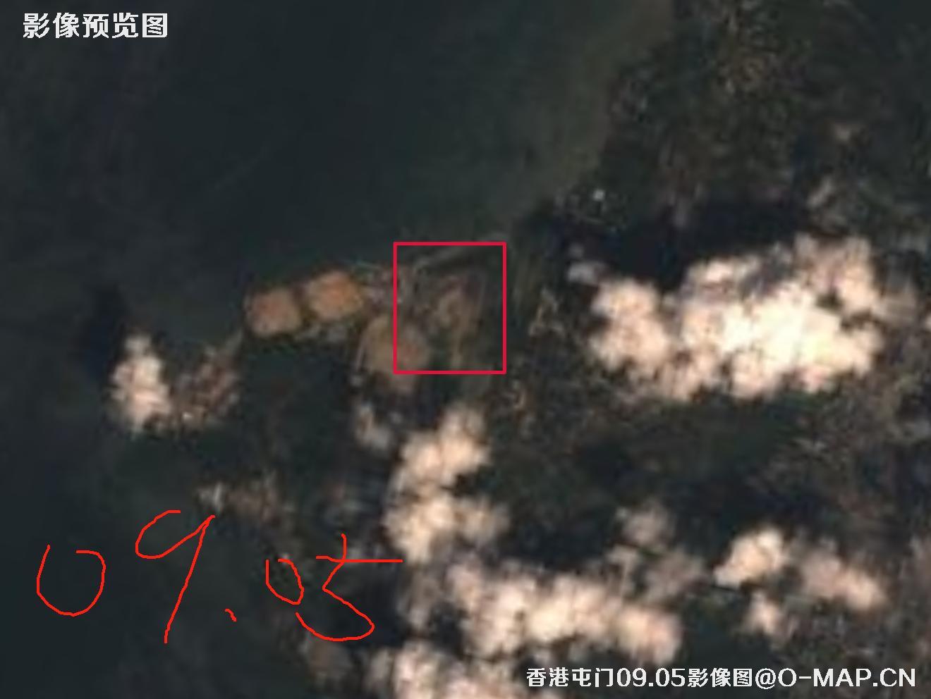 香港屯门区2025年0.5米分辨率卫星图像查询报告