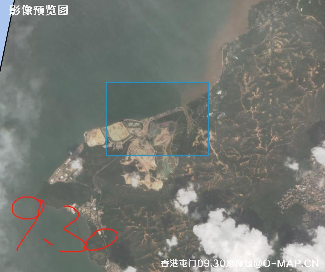 香港屯门区2025年0.5米分辨率卫星图像查询报告