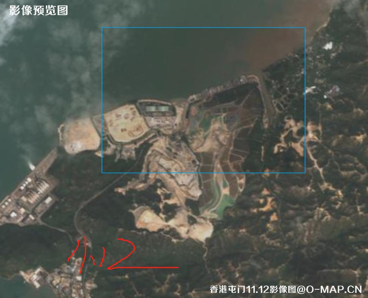 香港屯门区2025年0.5米分辨率卫星图像查询报告