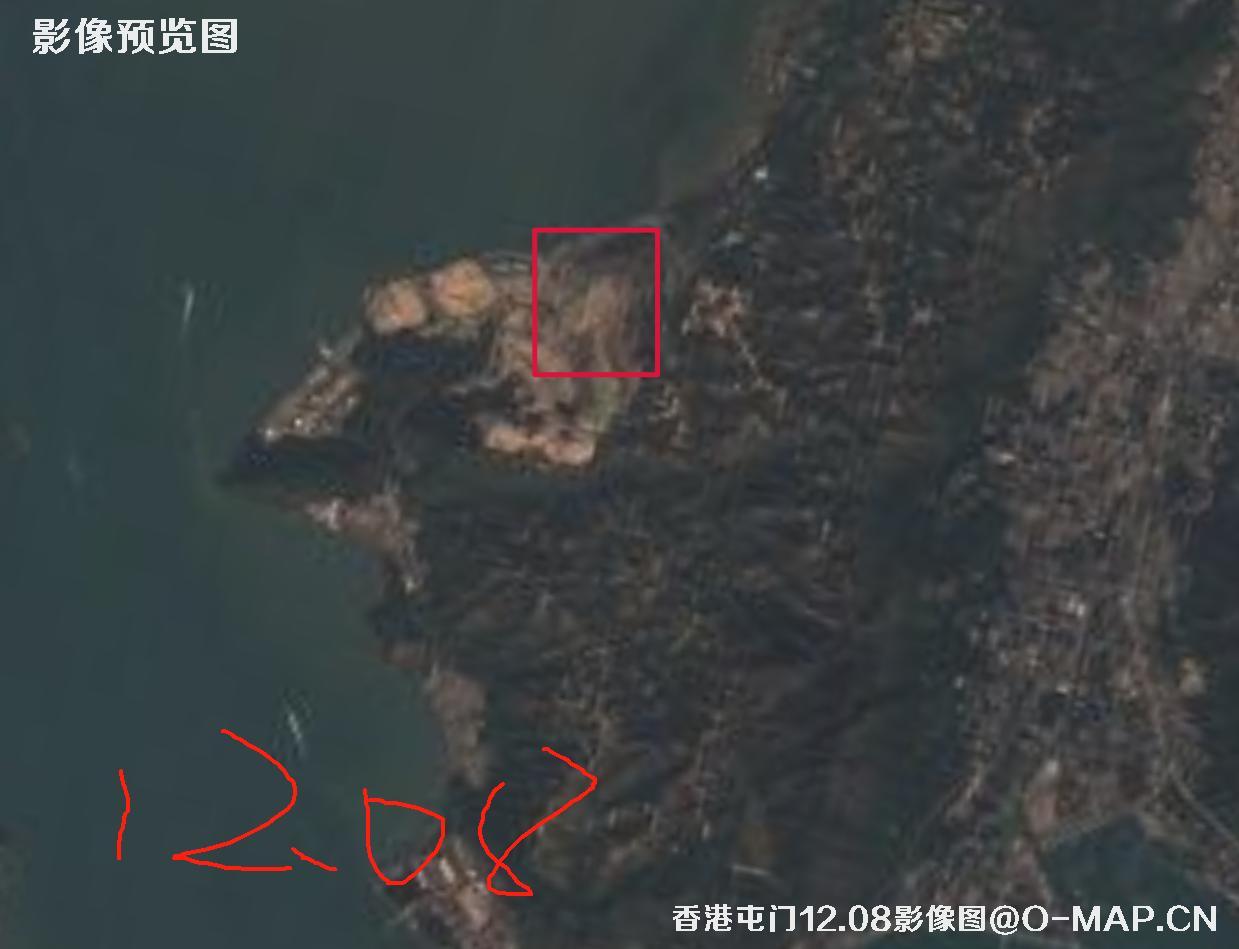 香港屯门区2025年0.5米分辨率卫星图像查询报告