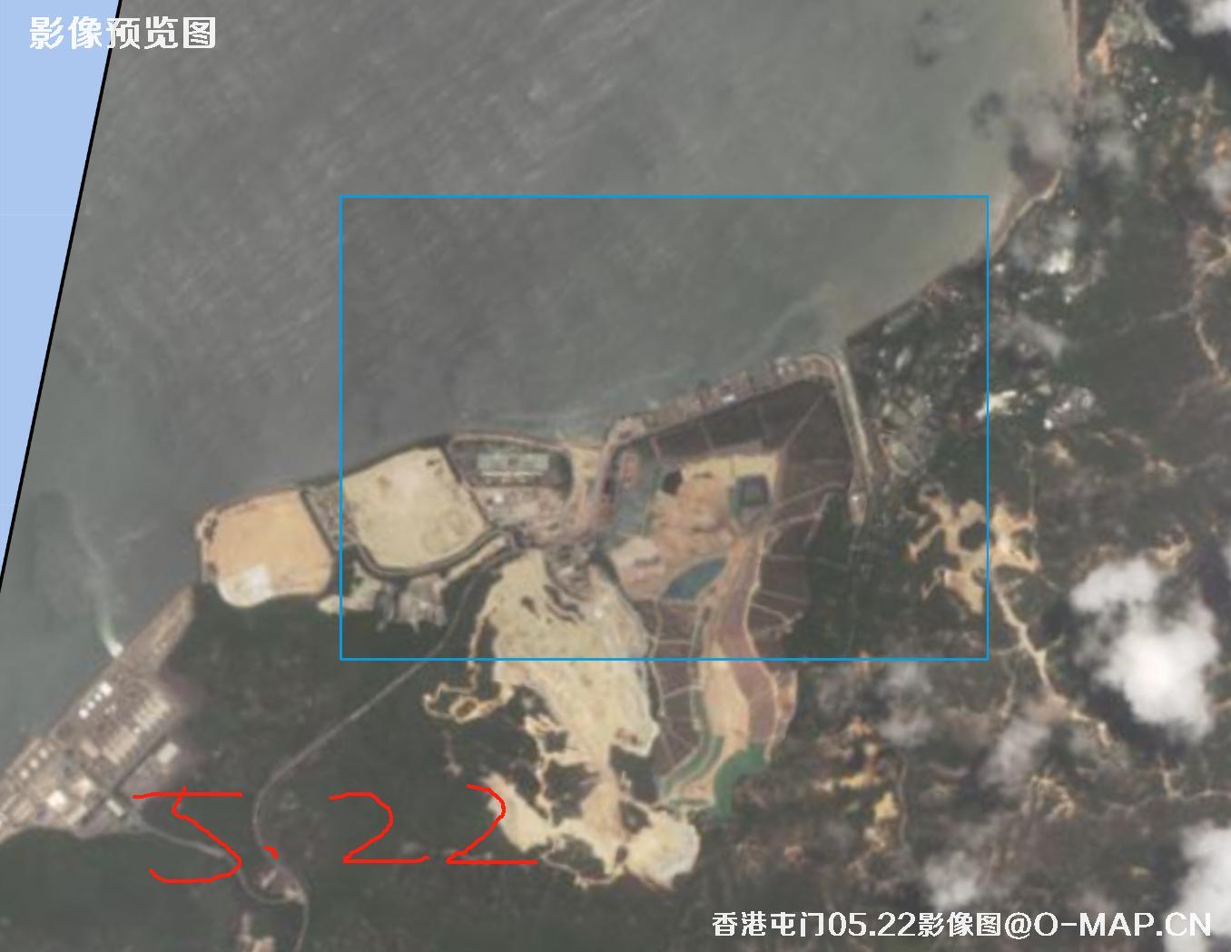 香港屯门区2025年0.5米分辨率卫星图像查询报告