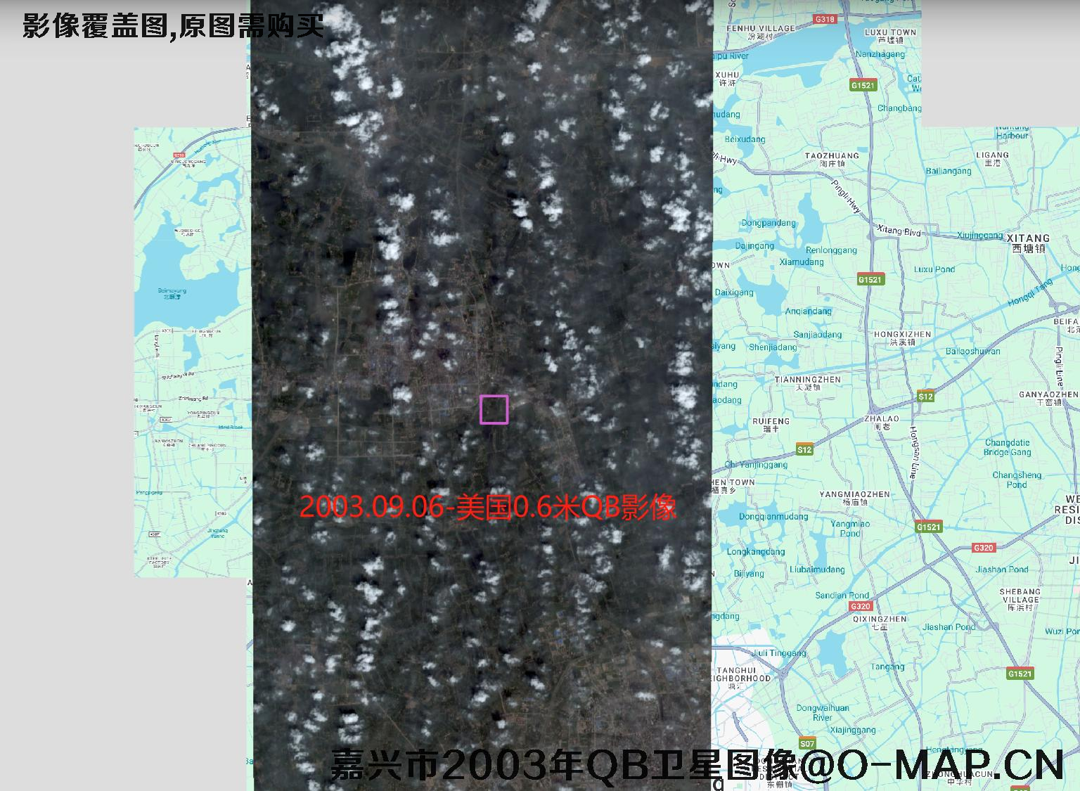 浙江省嘉兴市【2003年QB-2008年WV1-2009年QB-2009年WV1-2010年GE-2010年QB】历史卫星图像