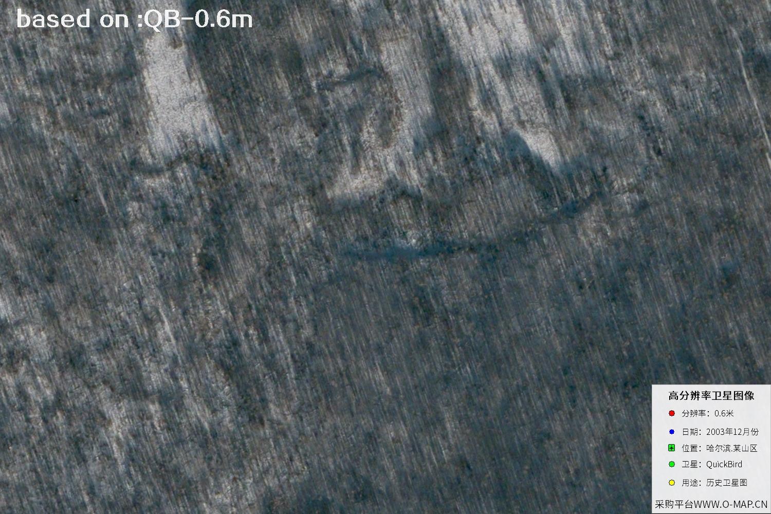 QuickBird Satellite Imagery of Harbin, Heilongjiang, Winter 2003 - 31