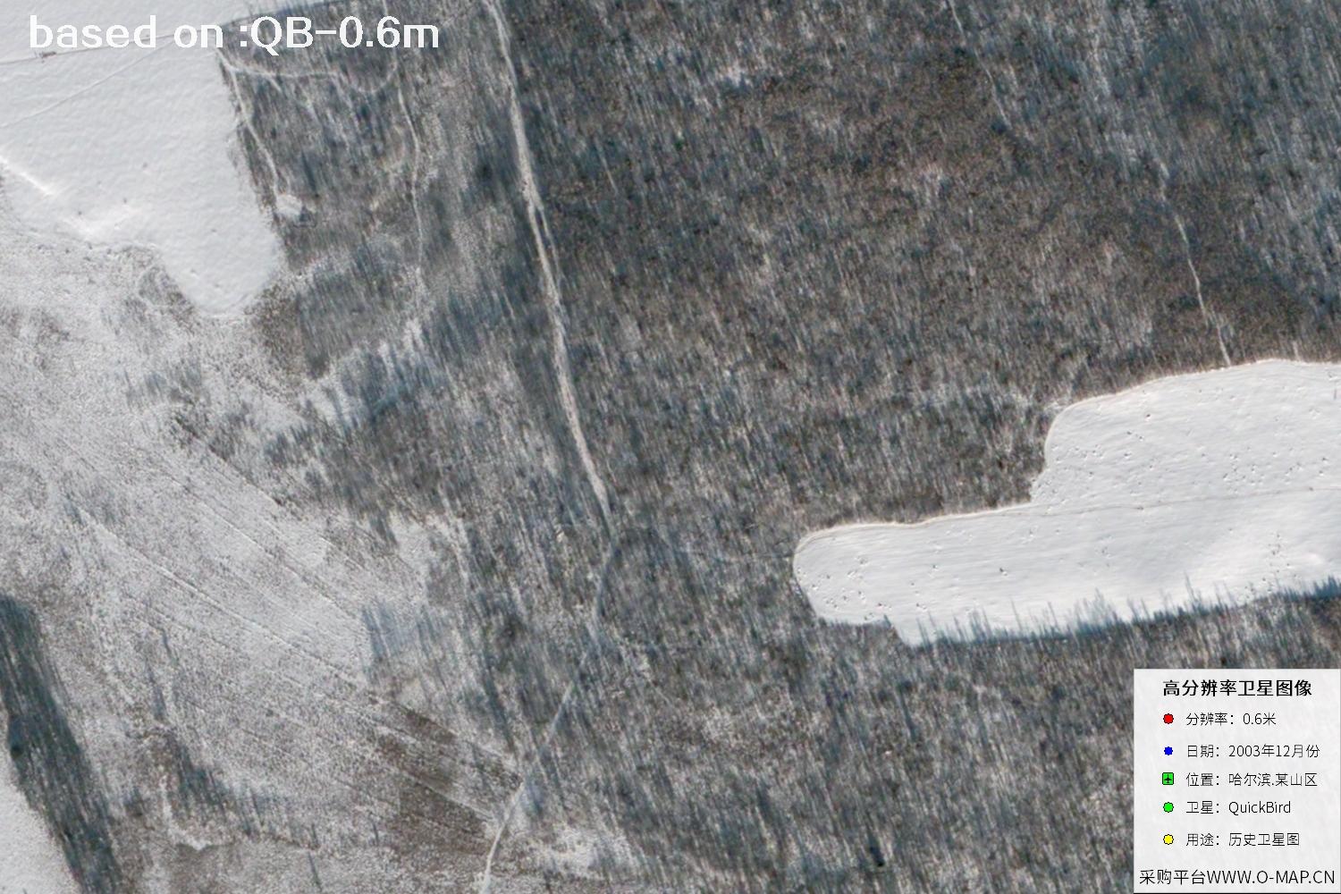 QuickBird Satellite Imagery of Harbin, Heilongjiang, Winter 2003 - 32