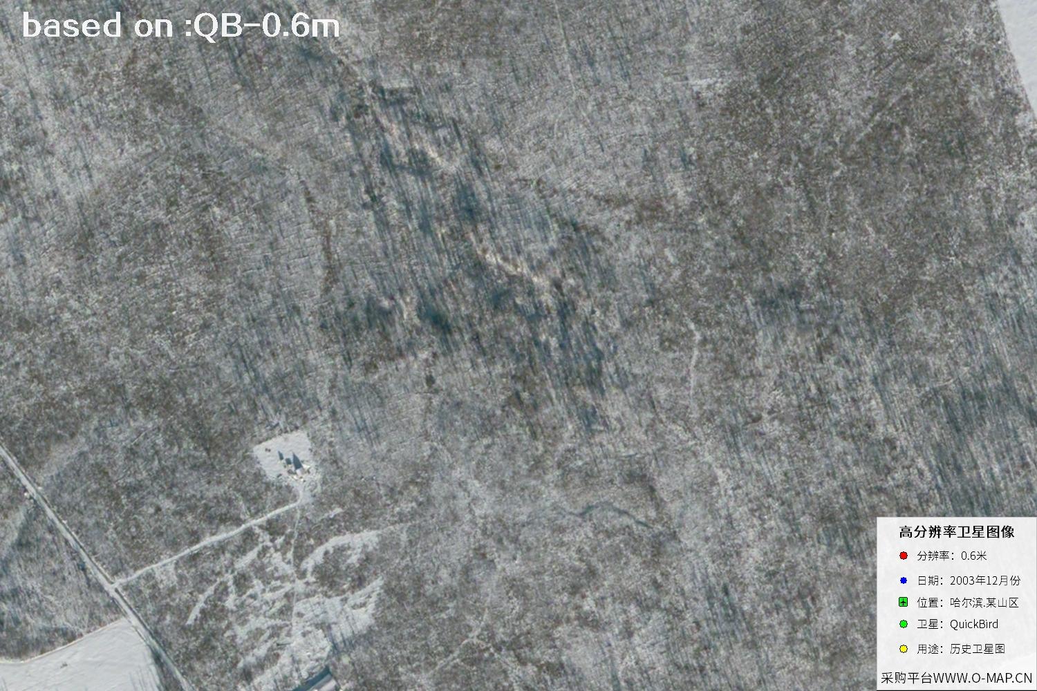 QuickBird Satellite Imagery of Harbin, Heilongjiang, Winter 2003 - 33