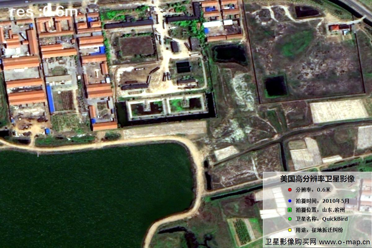 美国0.6米QB卫星拍摄的高清地图影像