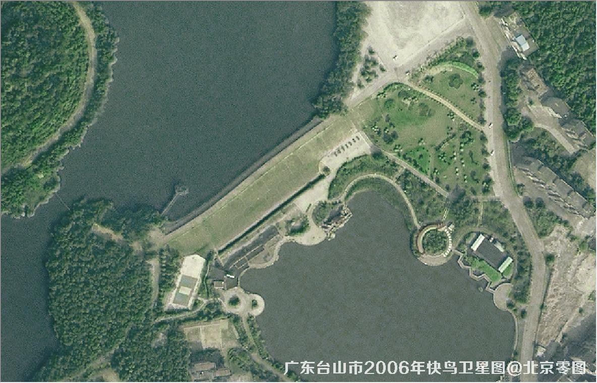QuickBird快鸟卫星拍摄的0.6米卫星图