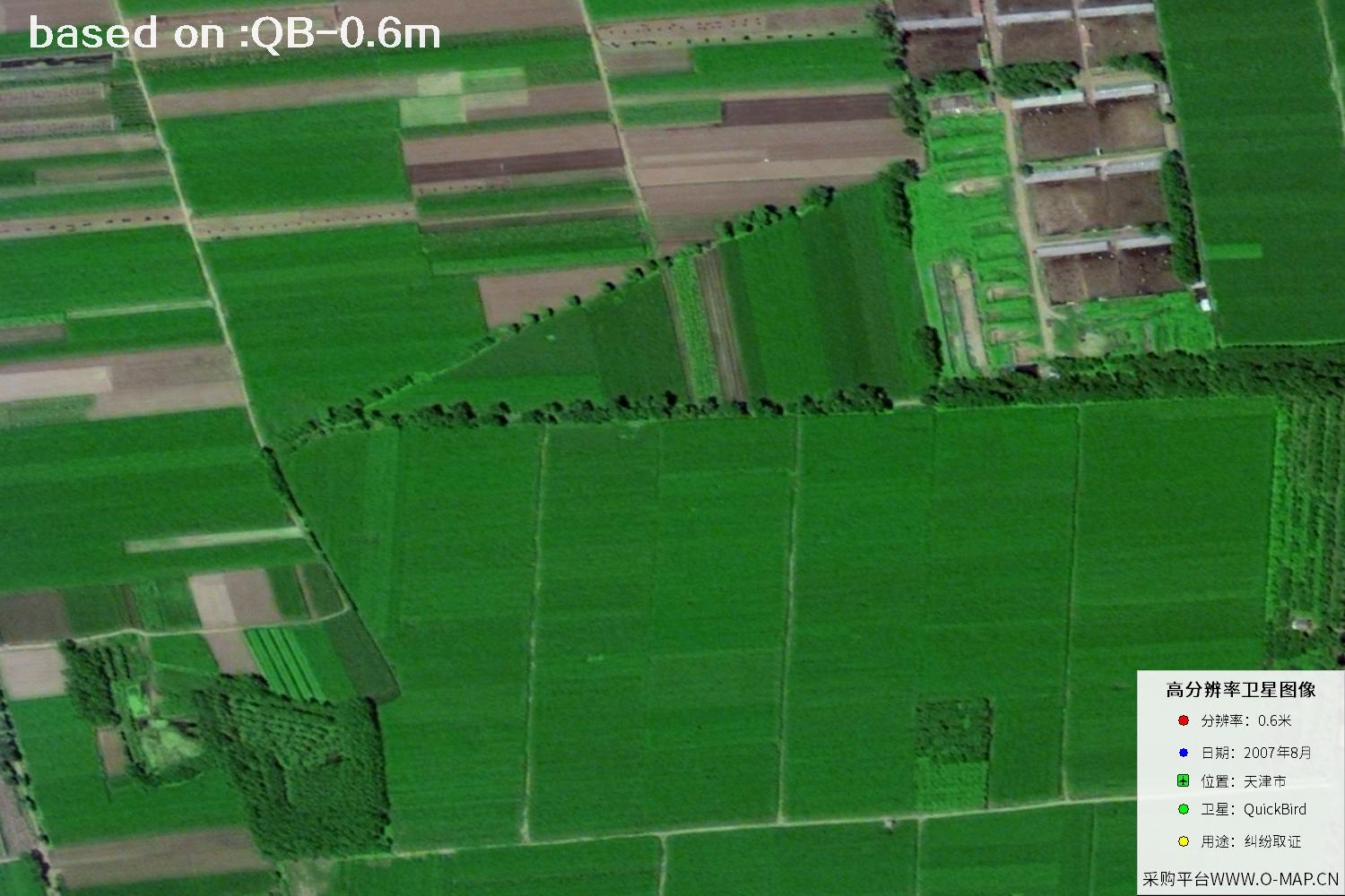 2007 Tianjin QuickBird Satellite Imagery