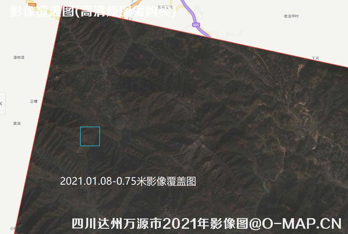 四川省达州万源市2021年【GF2-WV2-JLA-JLA-WV3-GF2】卫星拍摄的影像图片