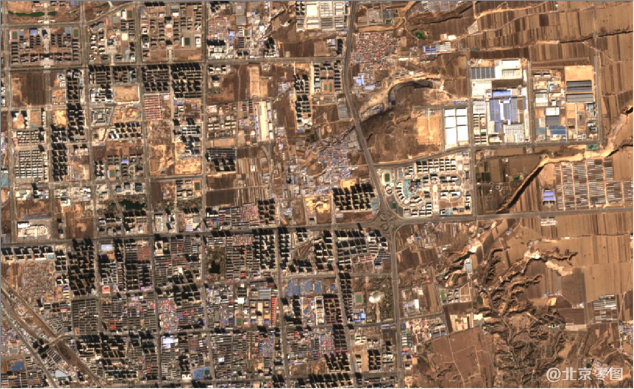 山西省2021年2月份最新卫星影像图