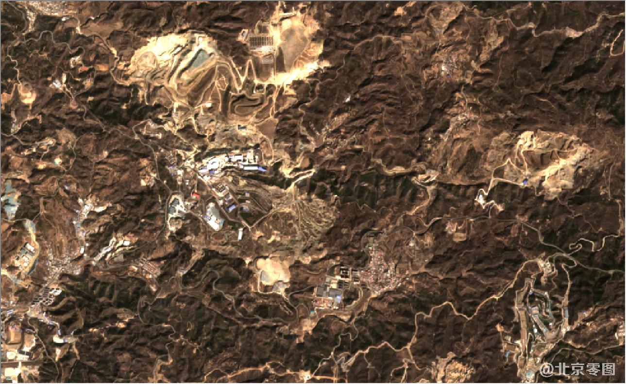 山西省2021年2月份最新卫星影像图