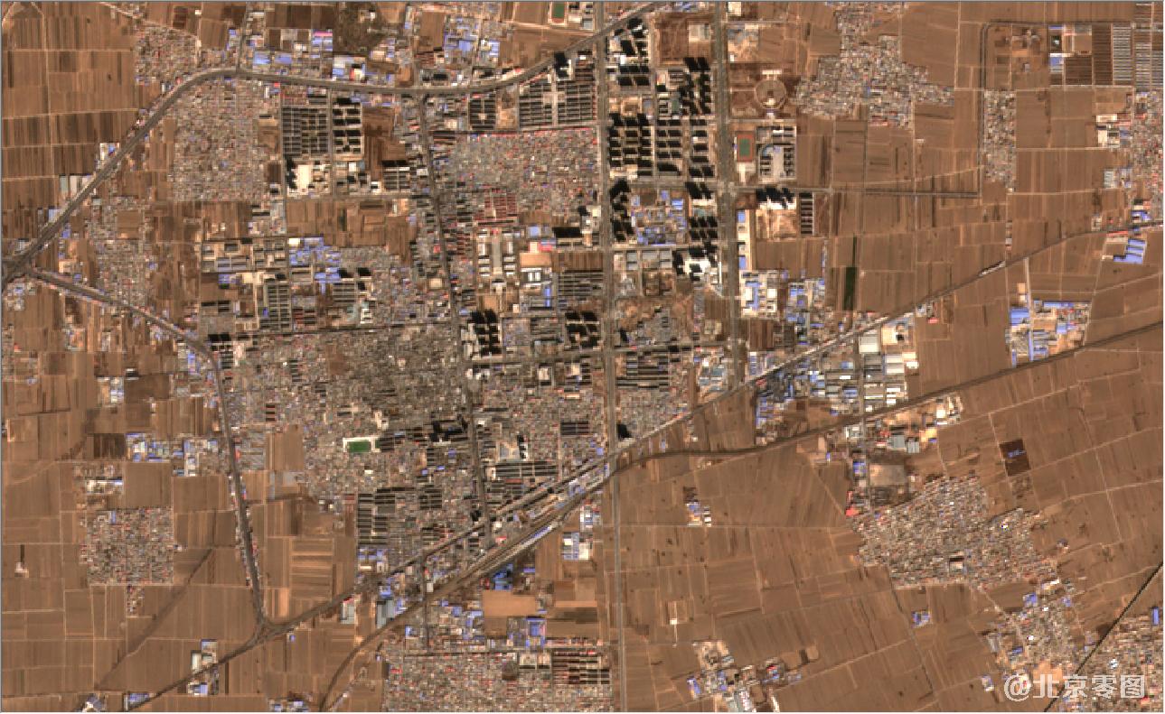 山西省2021年2月份最新卫星影像图
