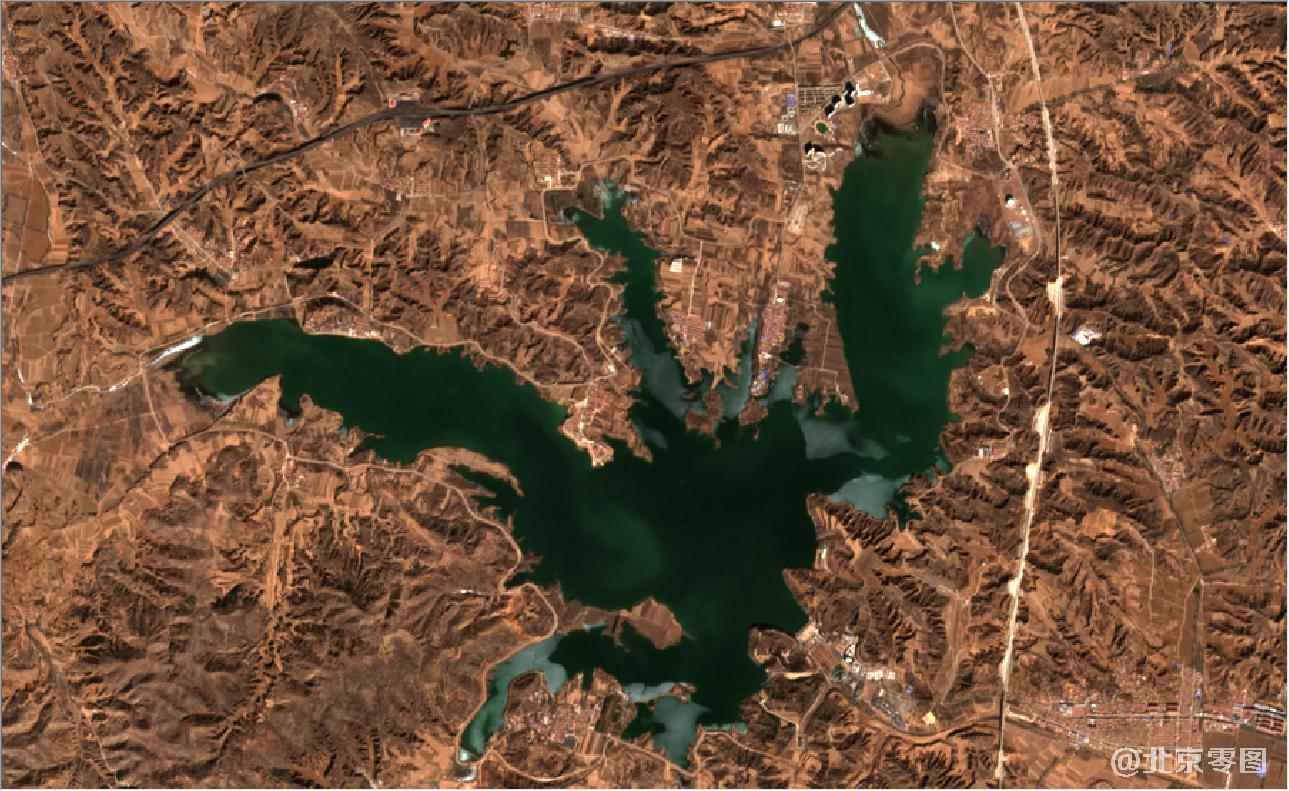 山西省2021年2月份最新卫星影像图