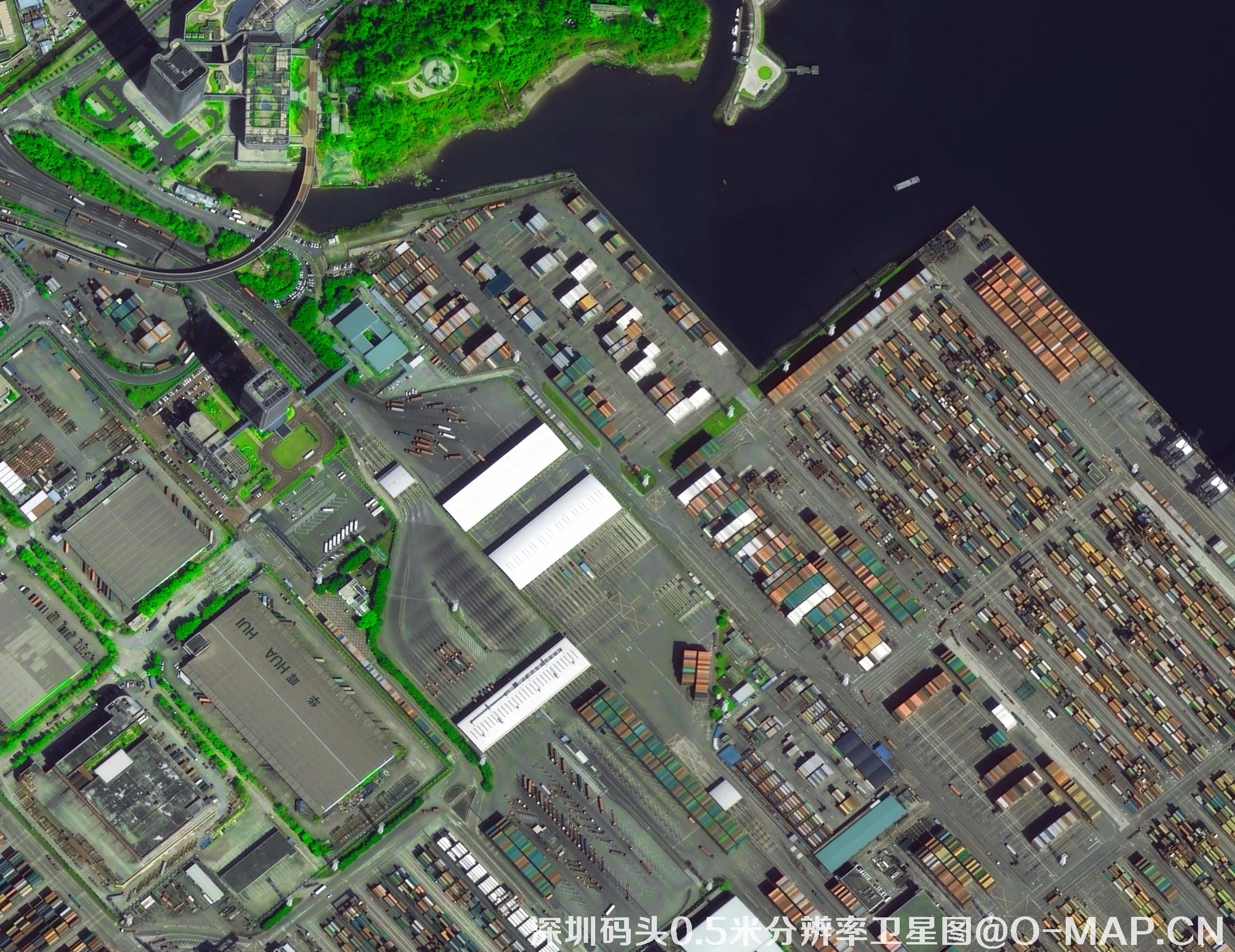 深圳市0.5米分辨率卫星图购买样例