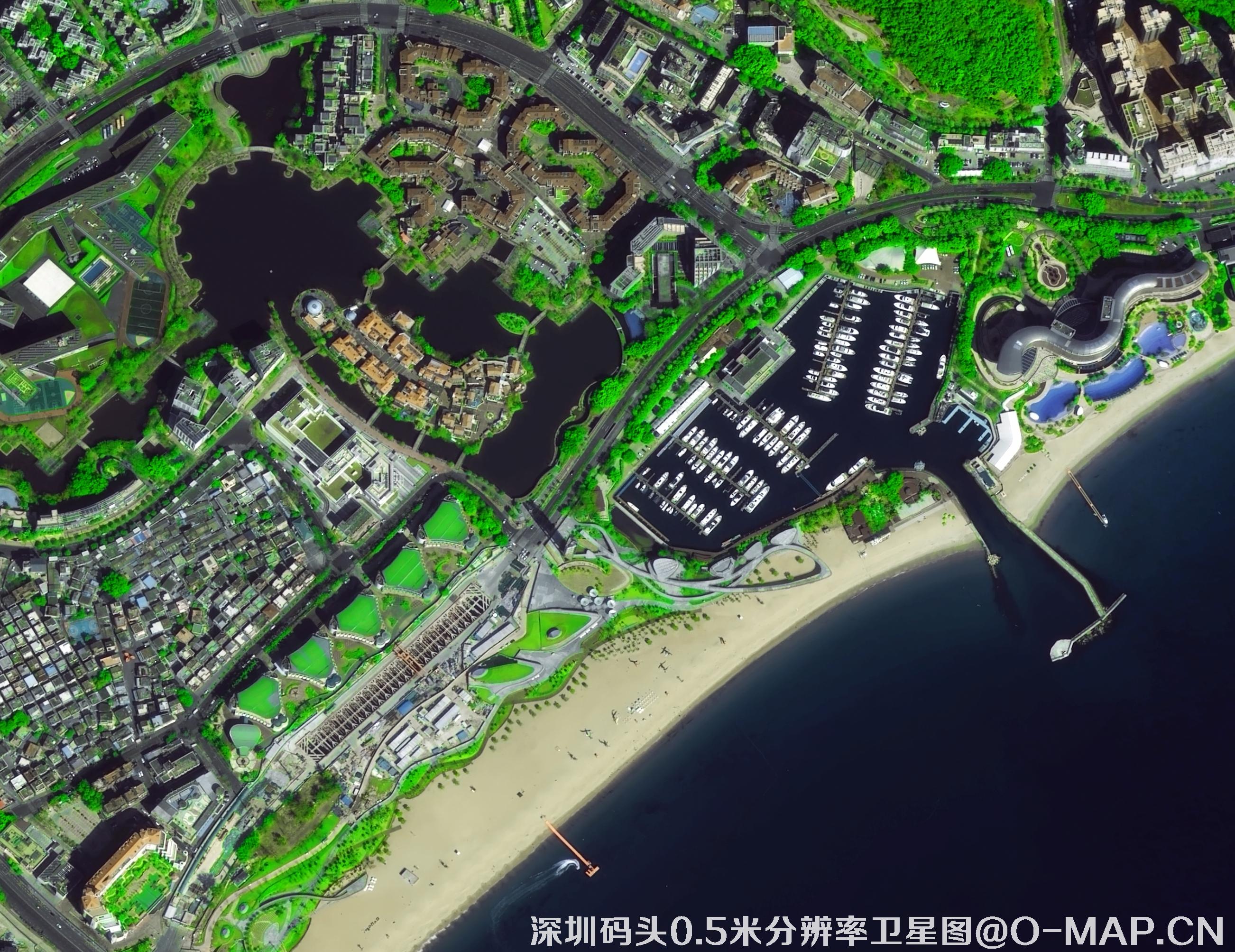 深圳市0.5米分辨率卫星图购买样例