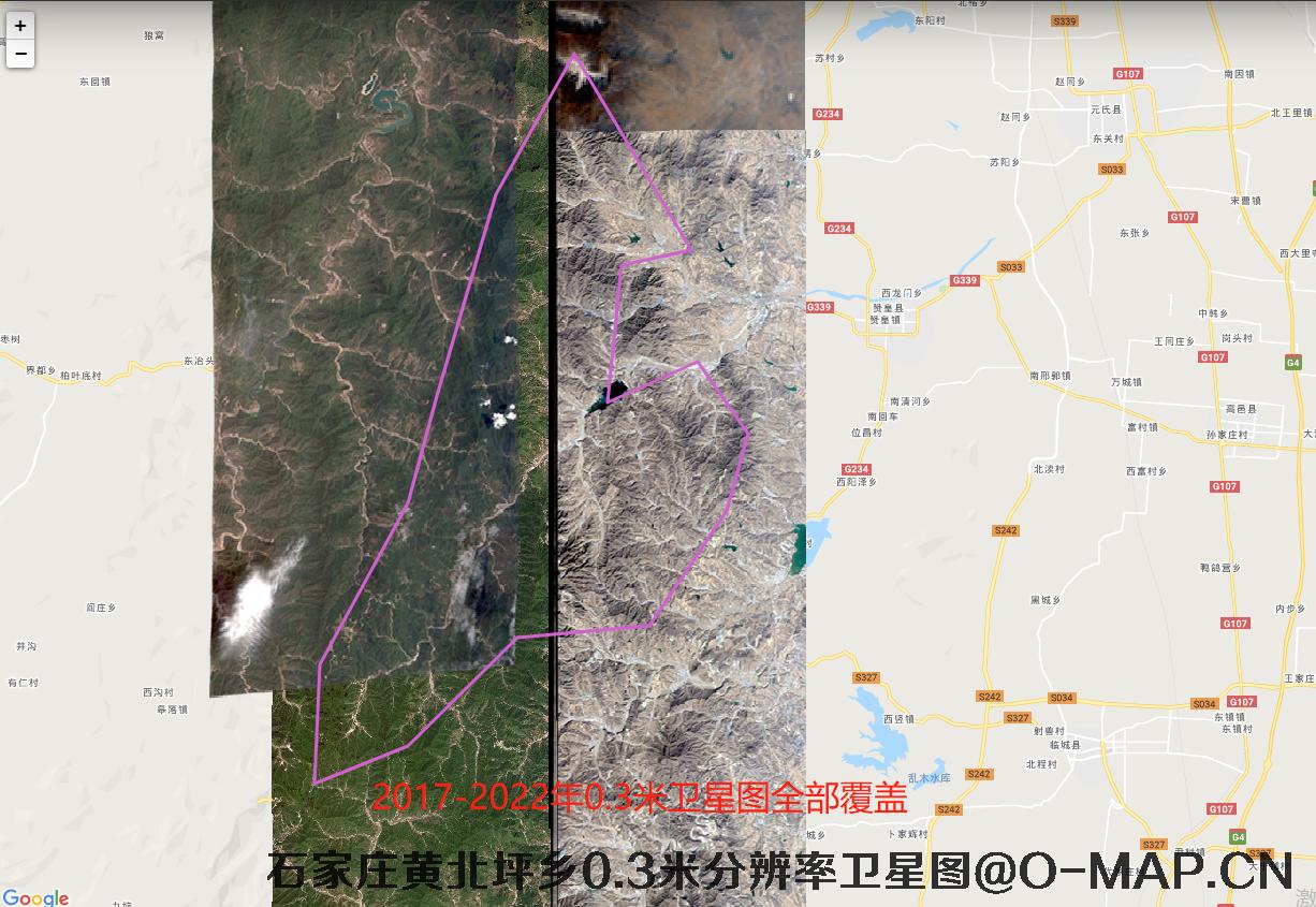 河北省石家庄市2022年0.3米卫星图