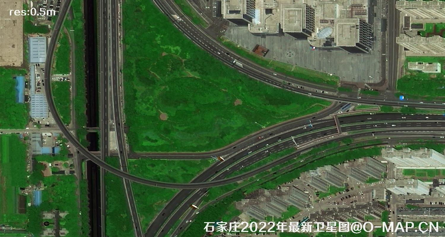河北省石家庄市2022年0.5米高清卫星影像图