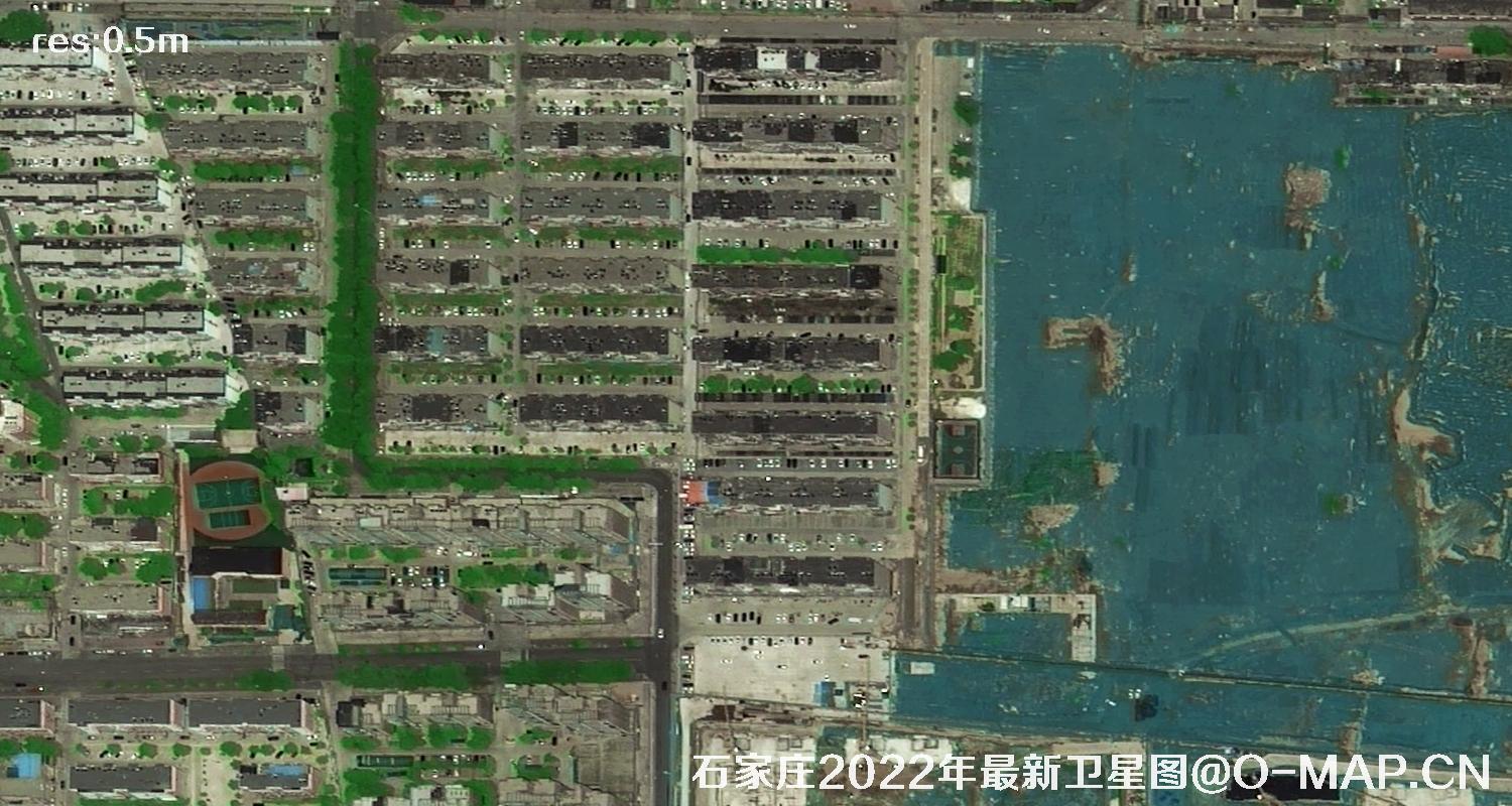 河北省石家庄市2022年0.5米高清卫星影像图