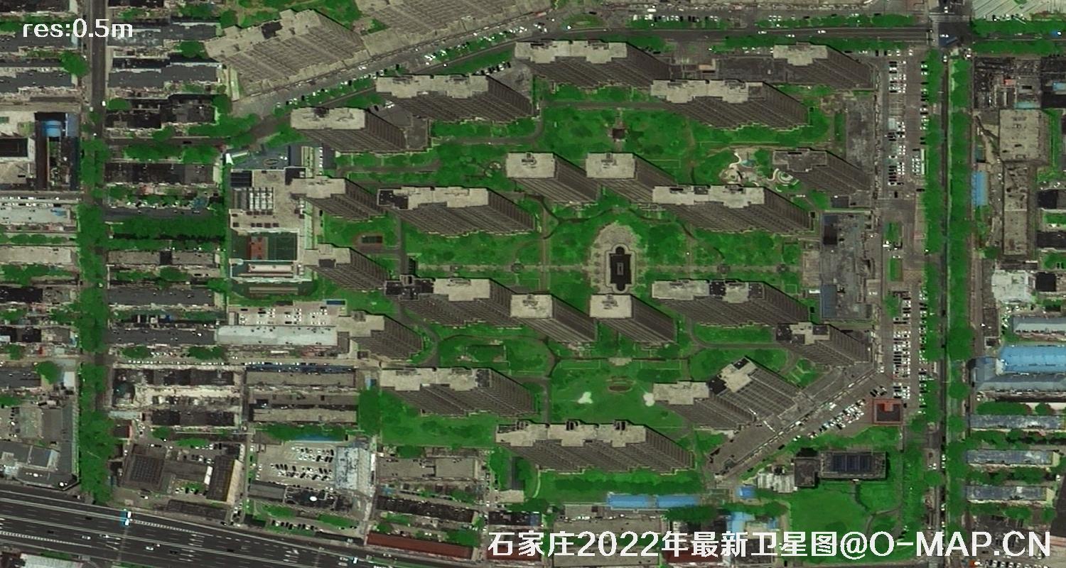 河北省石家庄市2022年0.5米高清卫星影像图