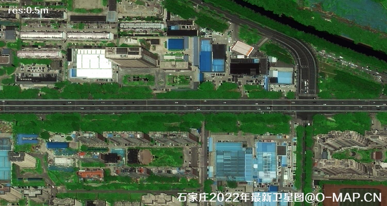 河北省石家庄市2022年0.5米高清卫星影像图