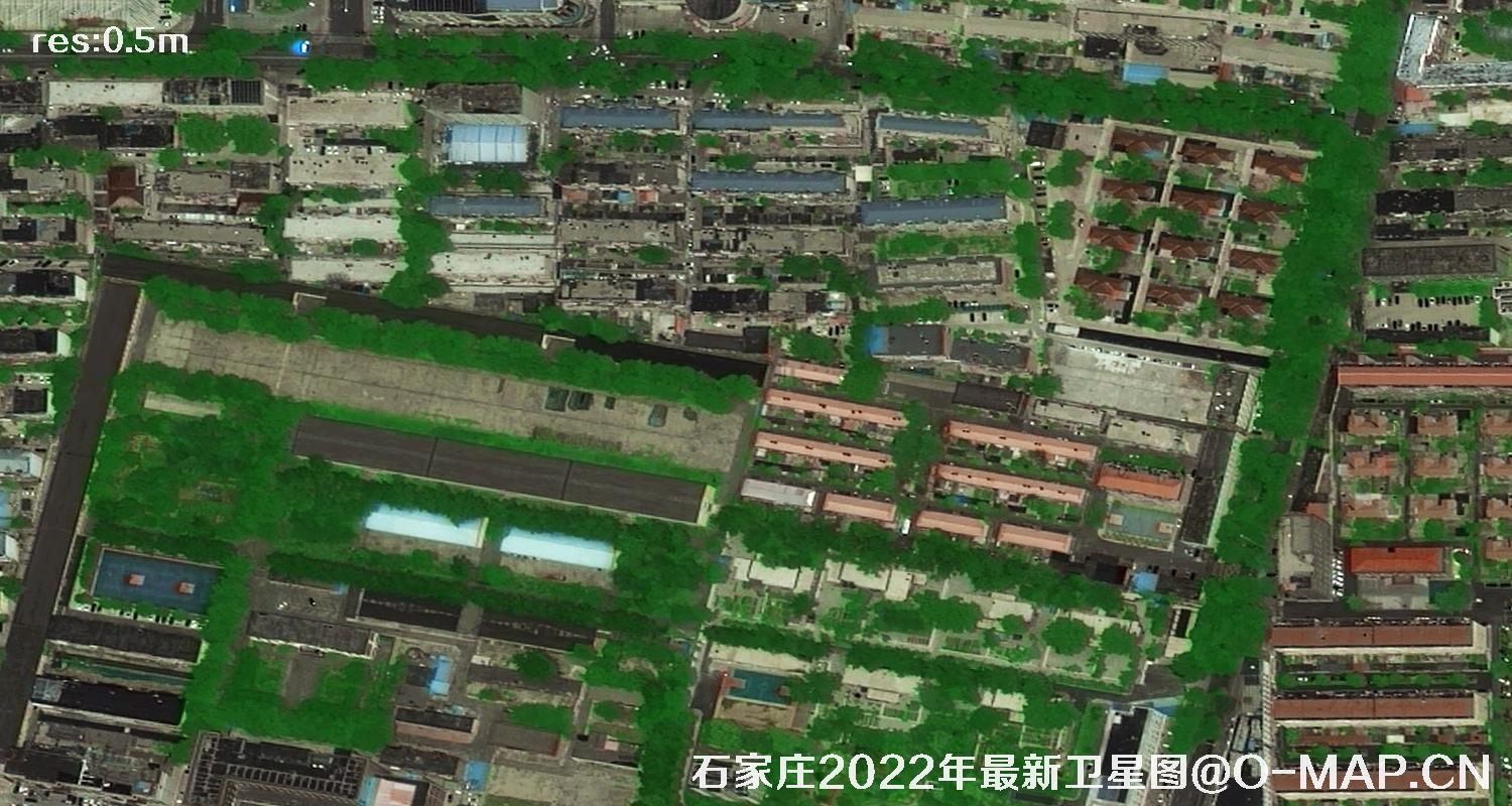 河北省石家庄市2022年0.5米高清卫星影像图