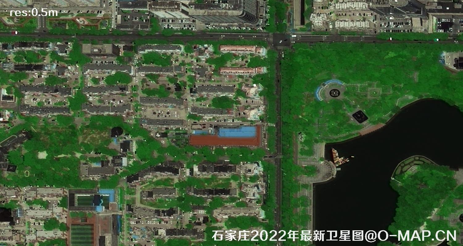 河北省石家庄市2022年0.5米高清卫星影像图
