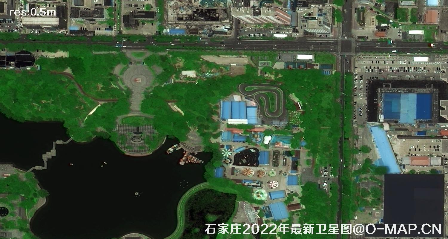 河北省石家庄市2022年0.5米高清卫星影像图