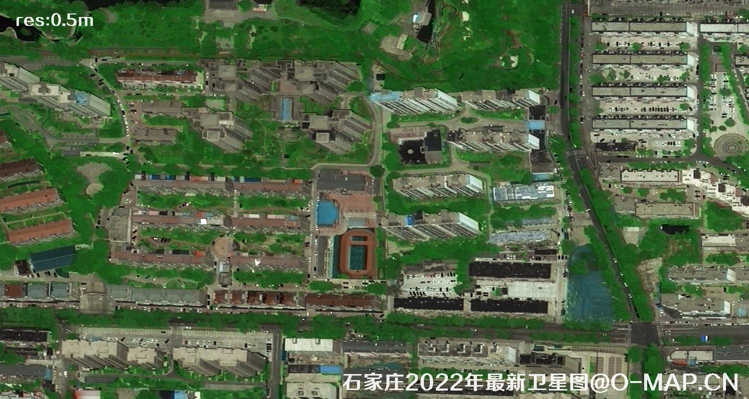 河北省石家庄市2022年0.5米高清卫星影像图