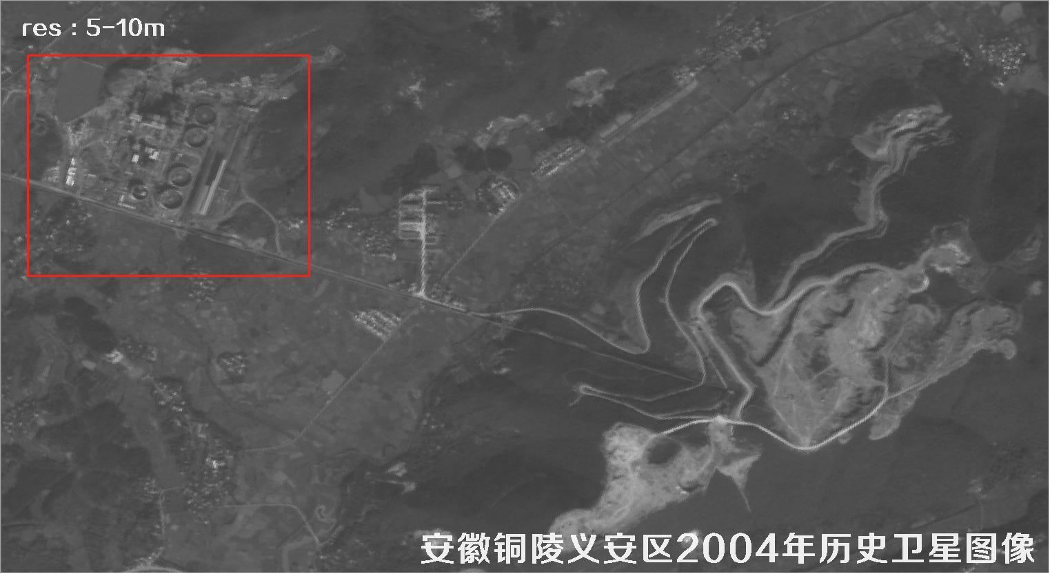 日本八九十年代卫星拍摄的图像